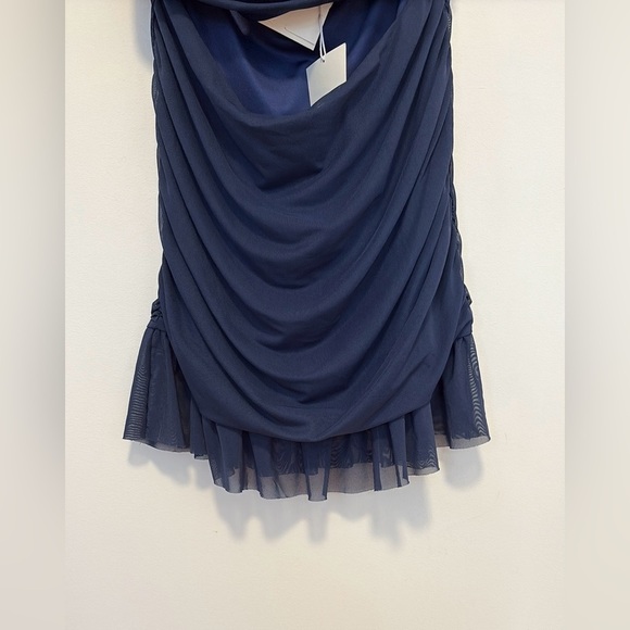 Peppermayo Exclusive - Devyn Mini Dress NWT - Navy , sz : 14 - Picture 9 of 13